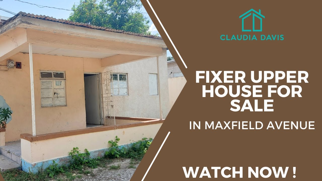 Fixer Upper House For Sale In Maxfield Avenue