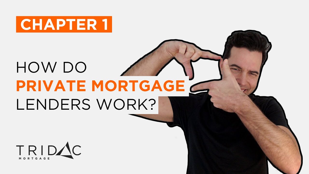 Chapter 1: How do private mortgage lenders work?