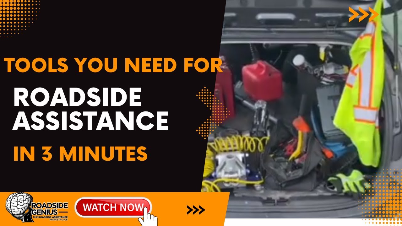 The Tools You Need For Roadside Assistance In 3 Minutes | Roadside Genius