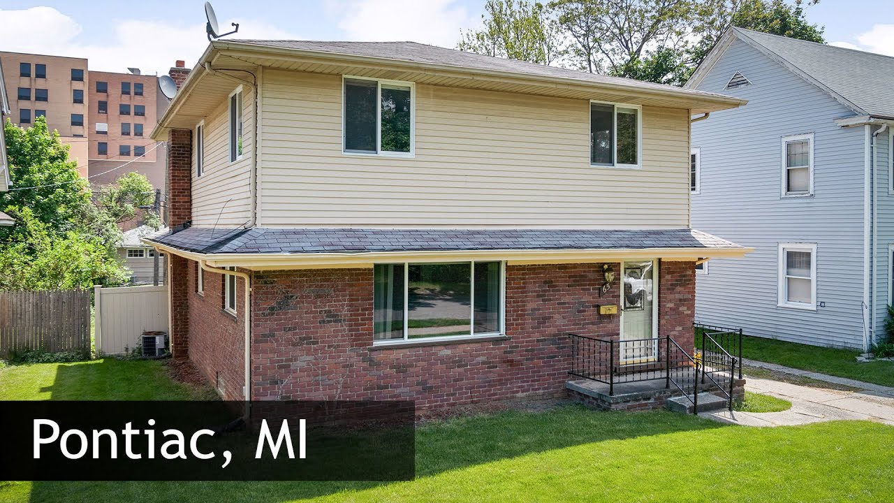 Tour of 65 Oneida St | Pontiac, MI Real Estate & Homes