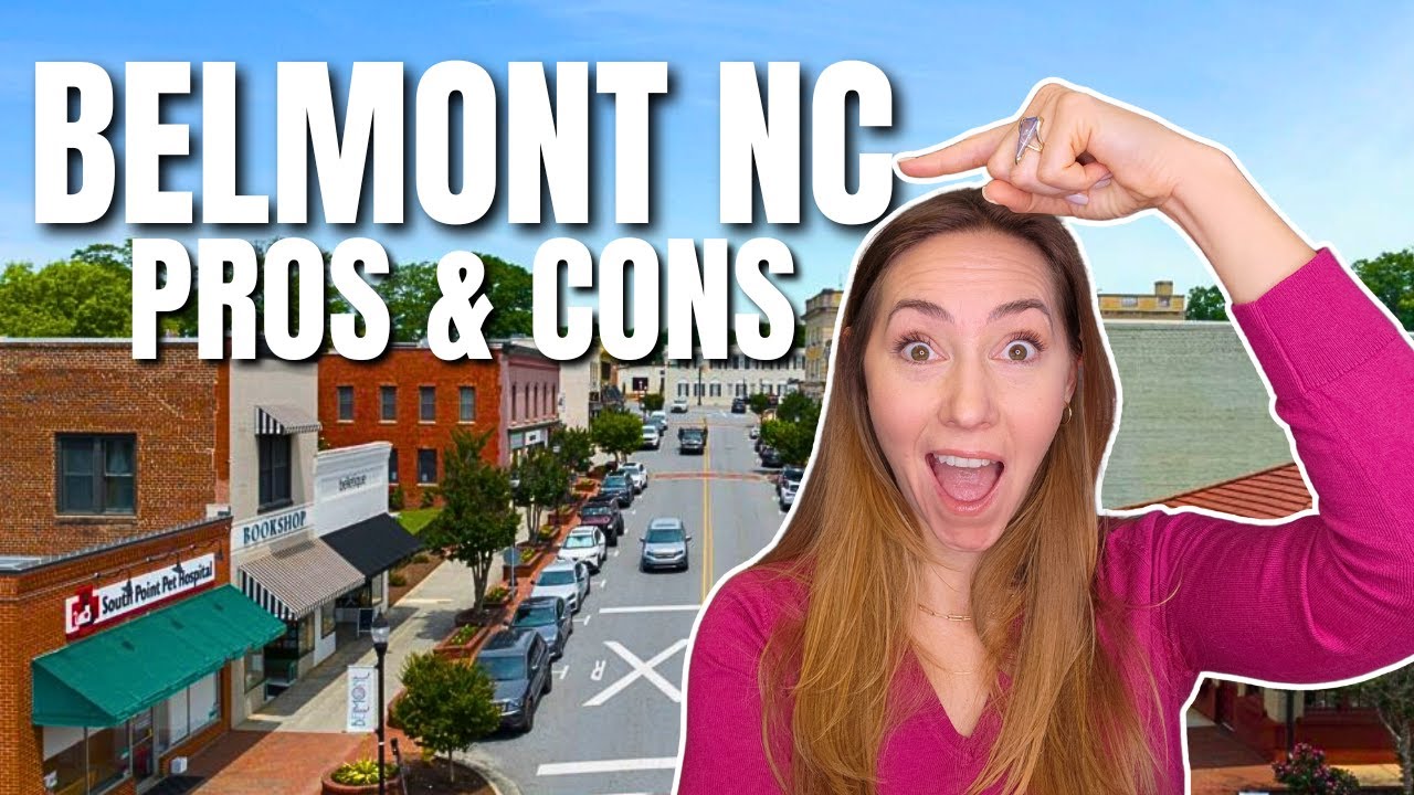Pros and Cons of Living in Belmont NC | The GOOD and The BAD of Belmont NC | Charlotte NC Suburbs