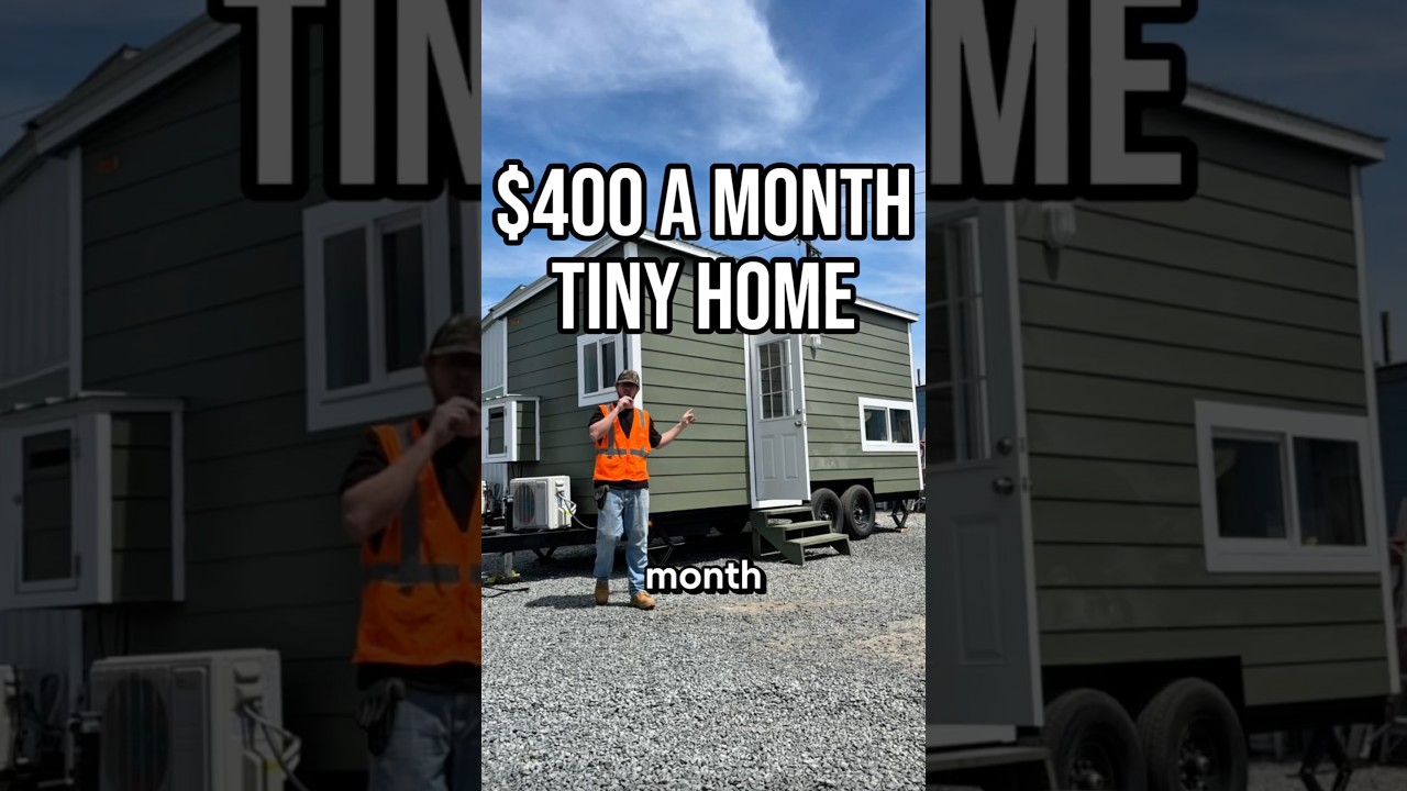 $400 a month tiny home