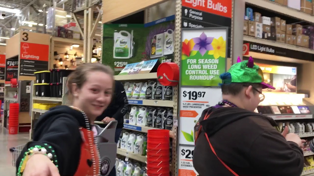 It’s Mardi Gras 2019 at Home Depot!