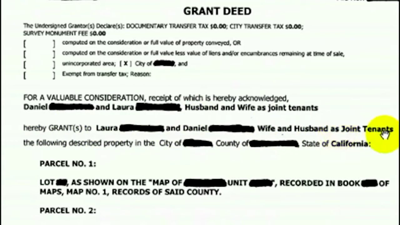 How to Complete a Grant Deed for California Real Estate | Step-by-Step Guide