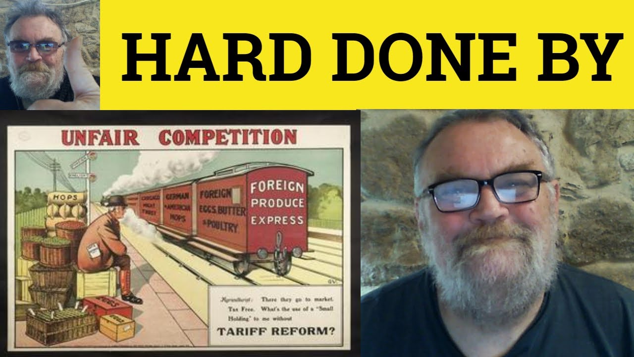 🔵 Hard Done By Meaning - Hard Done By Examples - Hard Done By Definition - Idioms - RP Accent