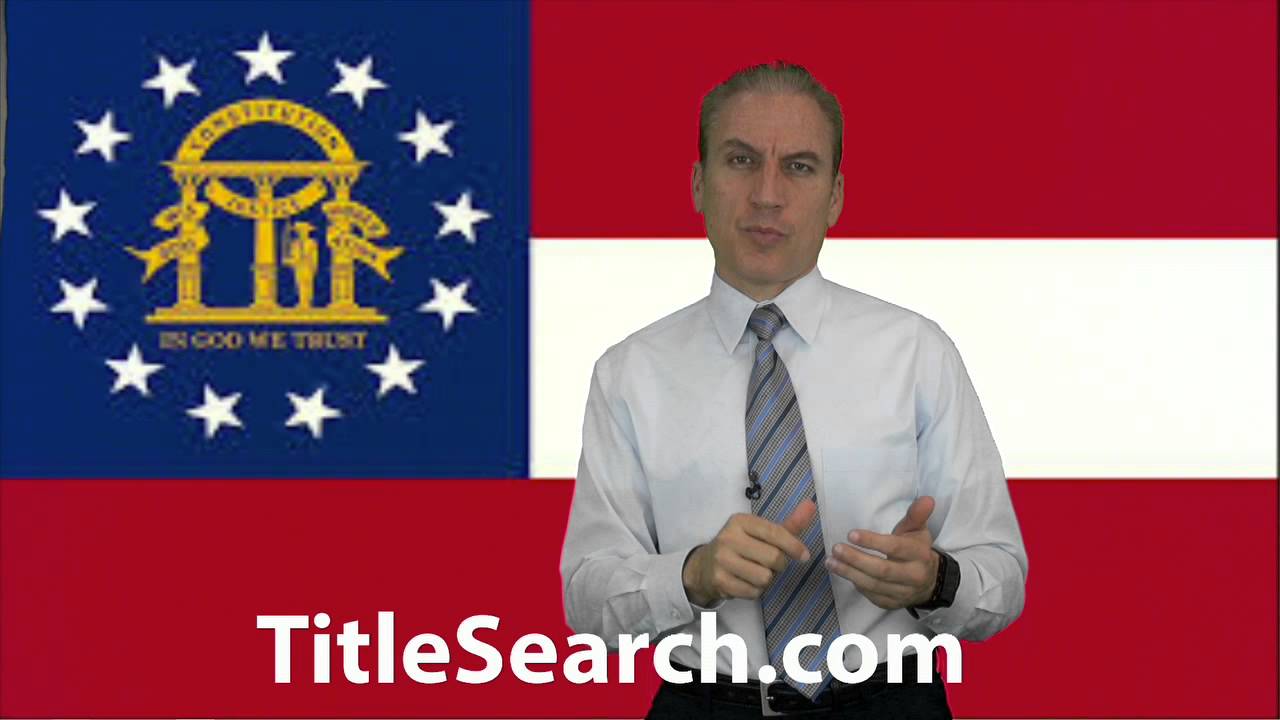 How do you do a title search on a house in Georgia? | AFX