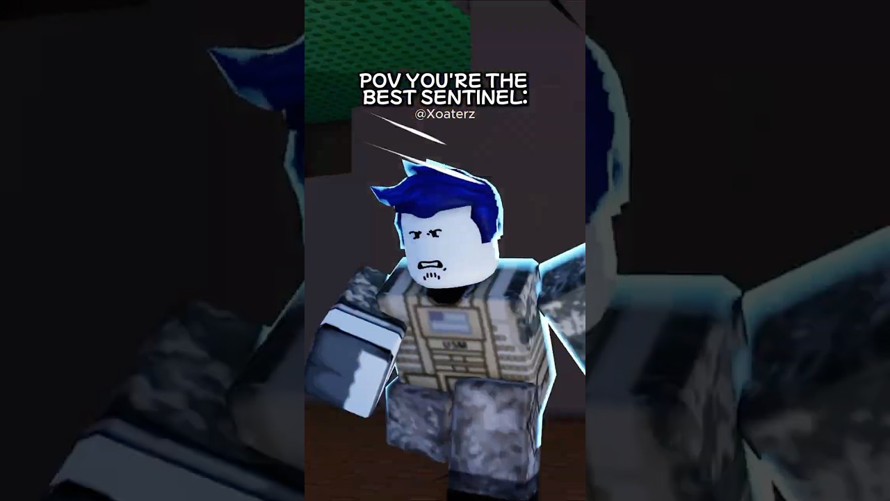 Forsaken Guest 1337 Best Sentinel: #shorts #short #roblox #funny #robloxmemes