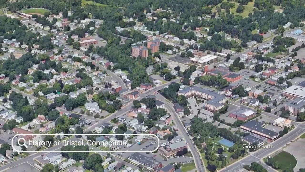 The history of Bristol, Connecticut
