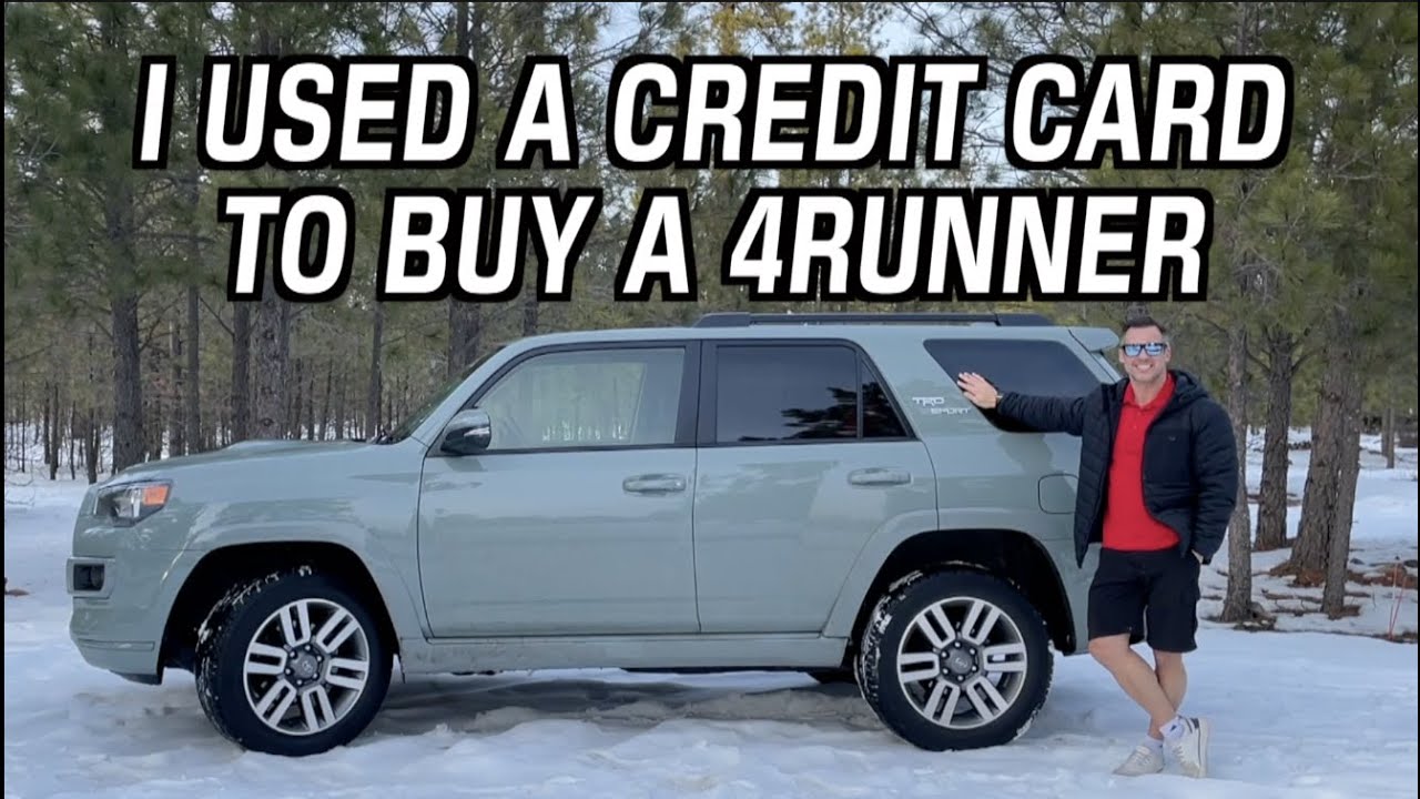 I Bought A Car with a Credit Card