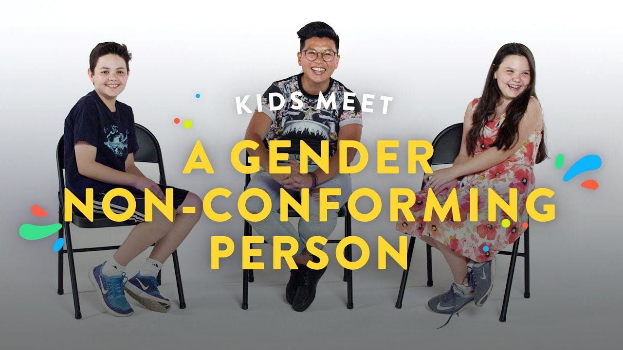 Kids Meet a Gender Non-Conforming Person | Kids Meet | HiHo Kids