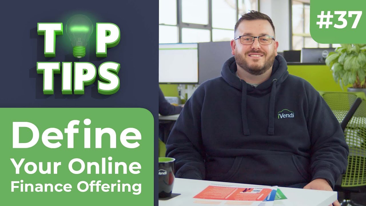 iVendi top Tips: Define Your Finance Offering