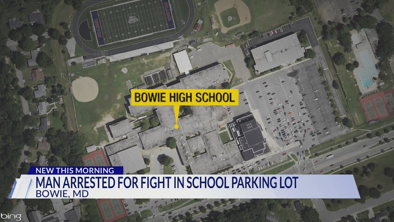 Man arrested after fight at Bowie High School parking lot