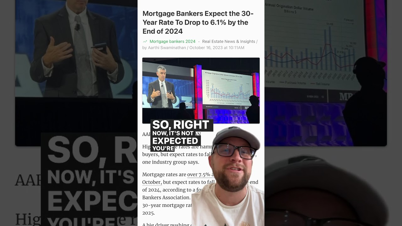 Mortgage rates going down in 2024? Is this actually good news for buyers?