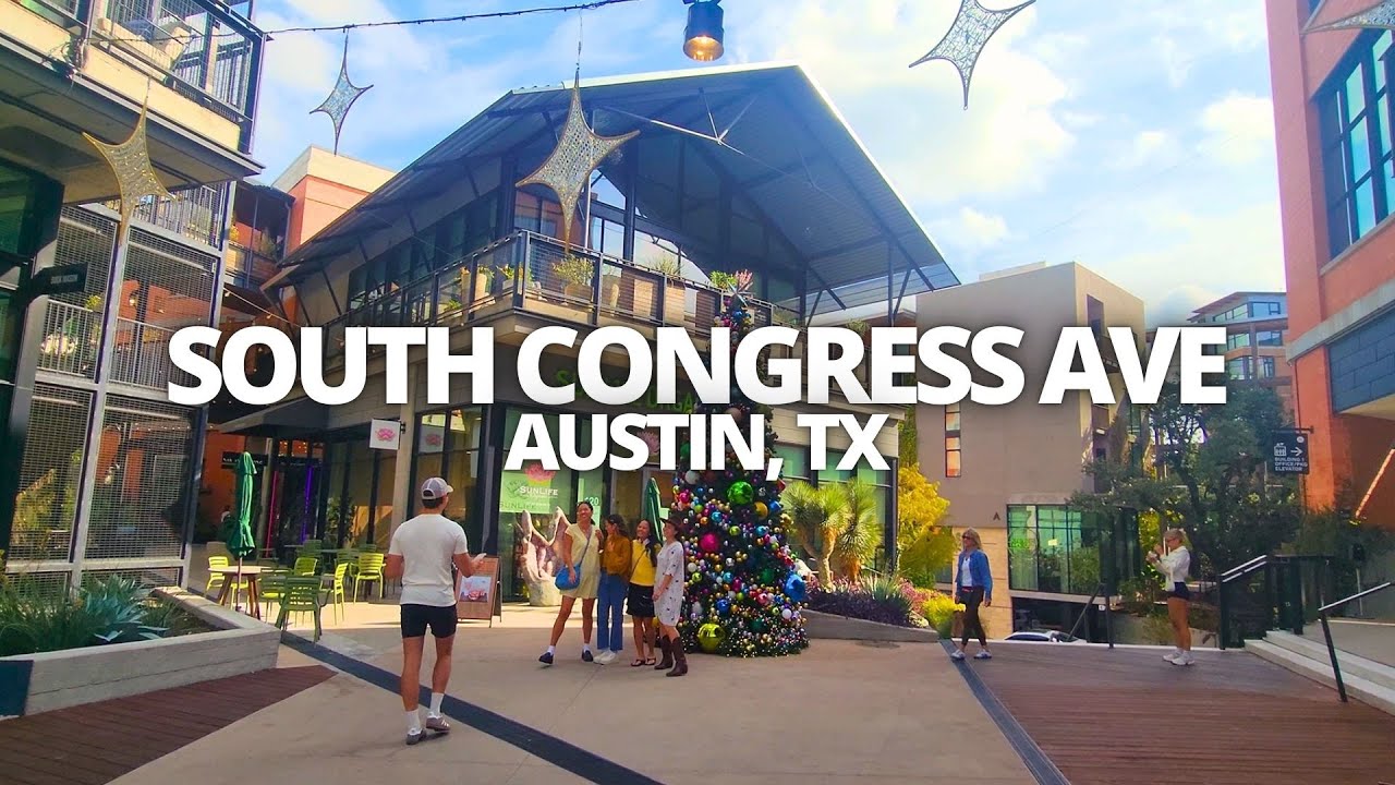 Exploring South Congress Ave in Austin, Texas USA Walking Tour #southcongress #austin #austinttx #tx