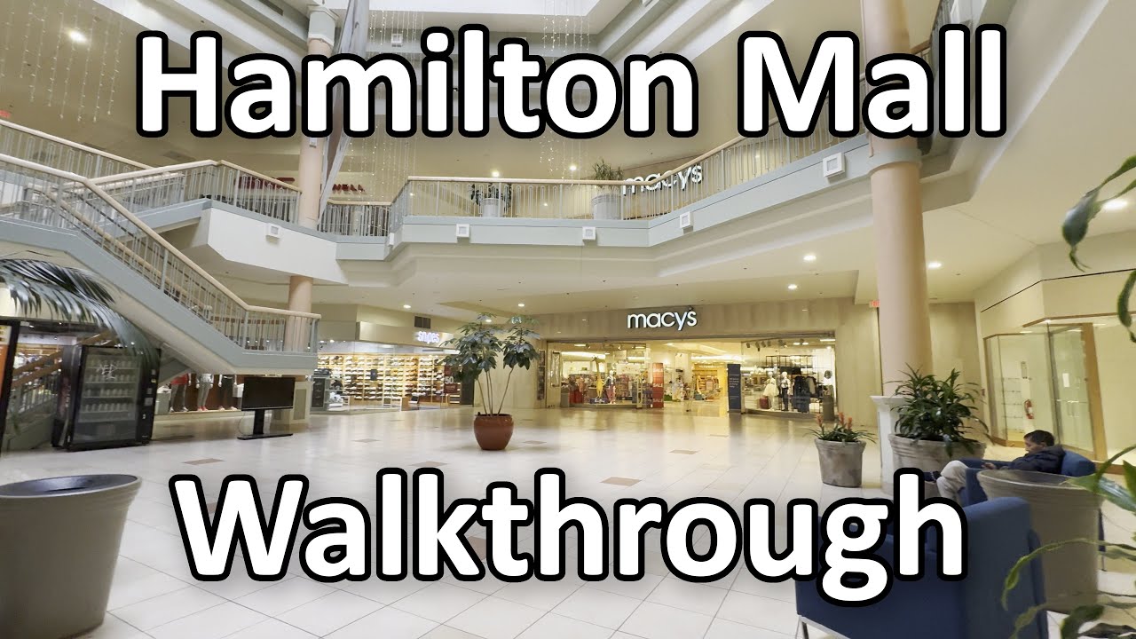 Dead Mall: Hamilton Mall in Hamilton, NJ - March 2025 Walkthrough