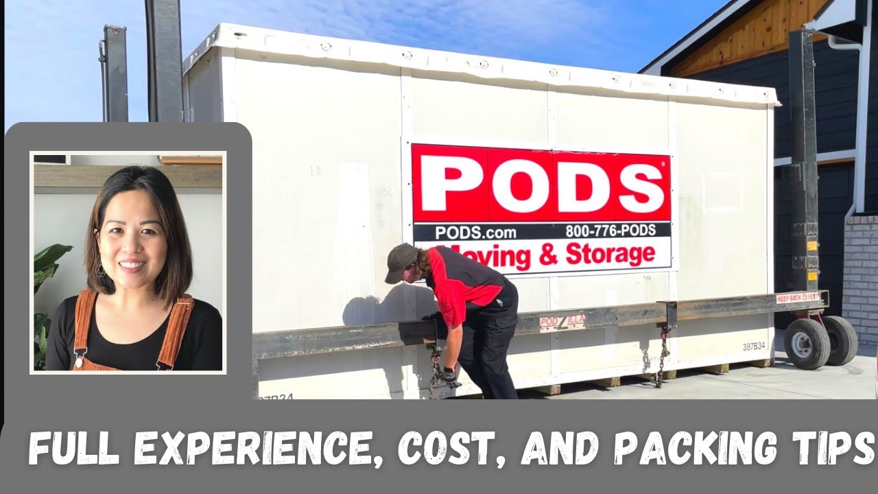 PODS REVIEW | PODS Moving Cross-Country Experience I Cost & Tips 4 packing your PODS Container