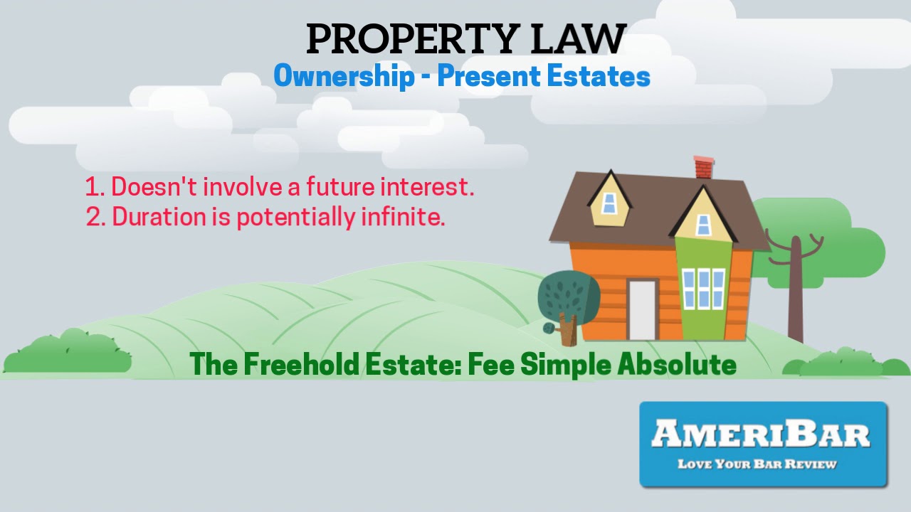 Fee Simple Absolute - Property Lecture for the MBE
