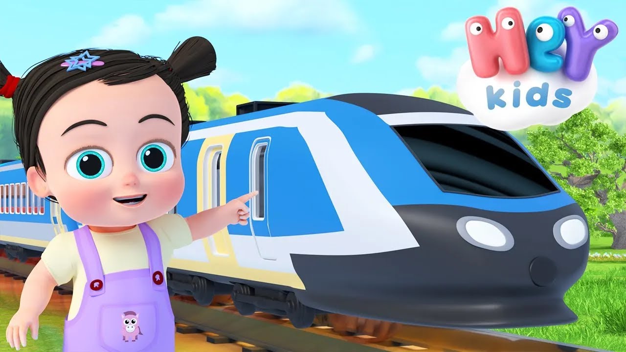 Toget 🚂 Tøffe Tøffe! Barnesanger på Norsk - HeyKids