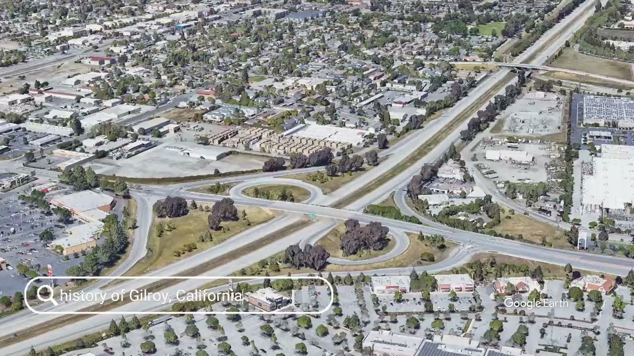 The history of Gilroy, California