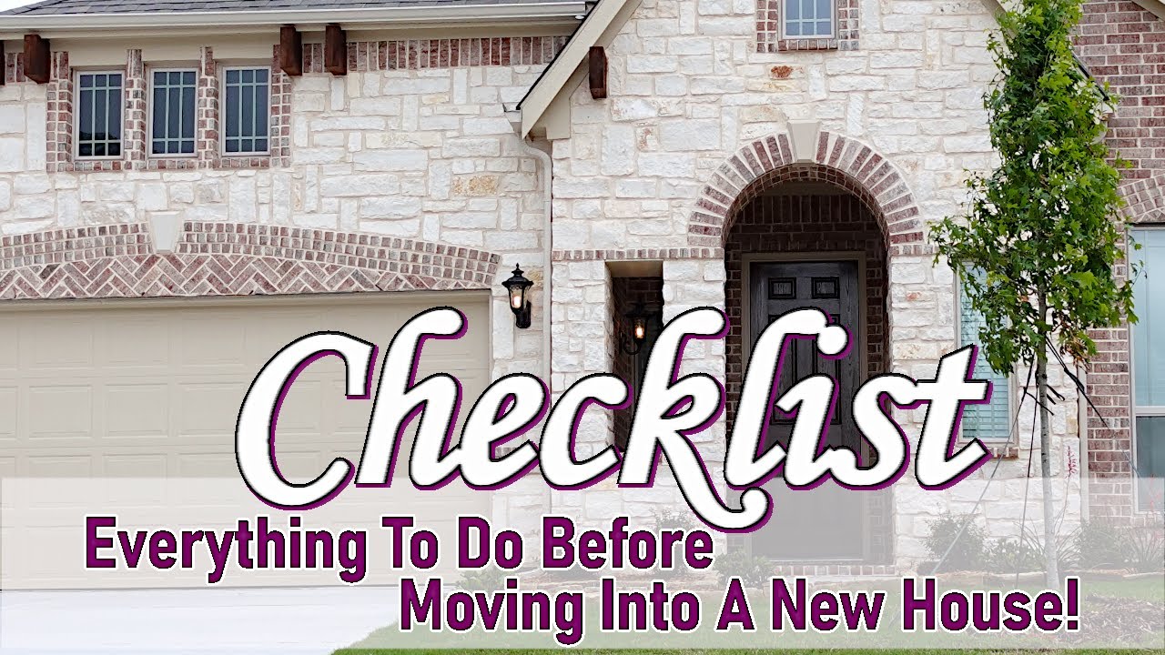 How-To Prepare House for Moving In! Tips!