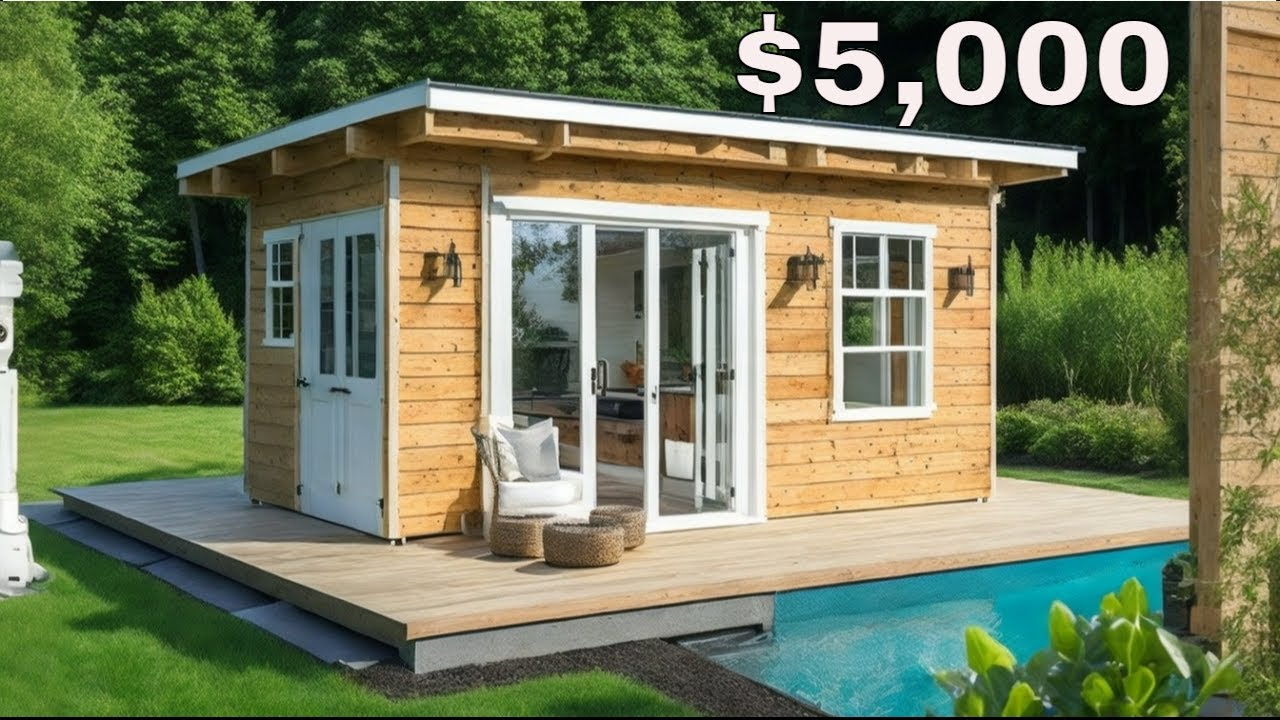 Inside a $5000 Tiny House Kits for Sale