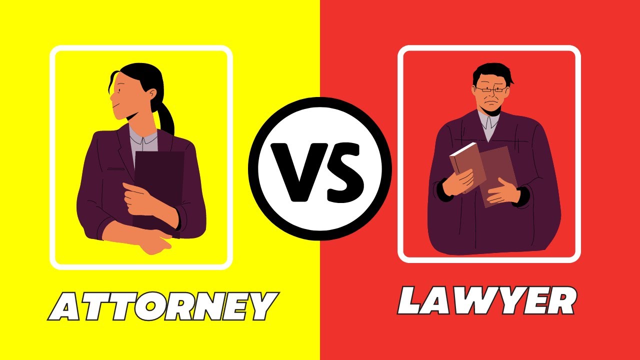 What is the Difference between attorney and lawyer In English