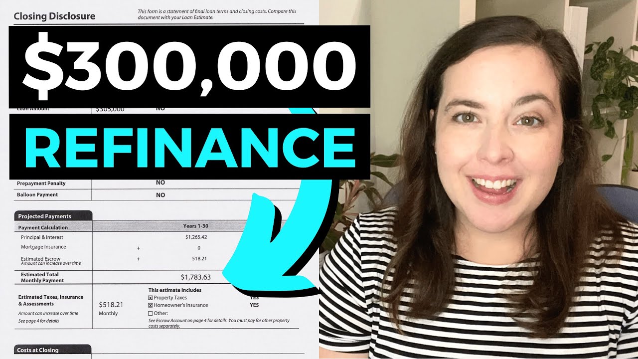 $300,000 Home Mortgage Refinance Closing Costs Explained