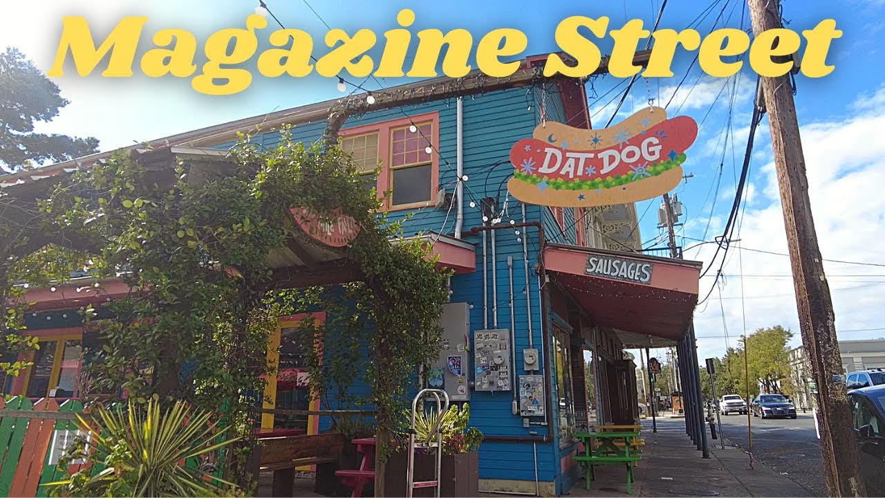 Magazine Street Walk New Orleans