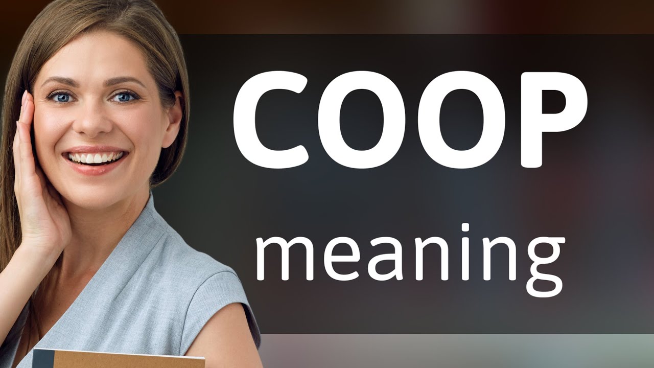 Coop | what is COOP meaning