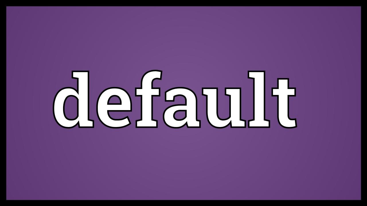 Default Meaning