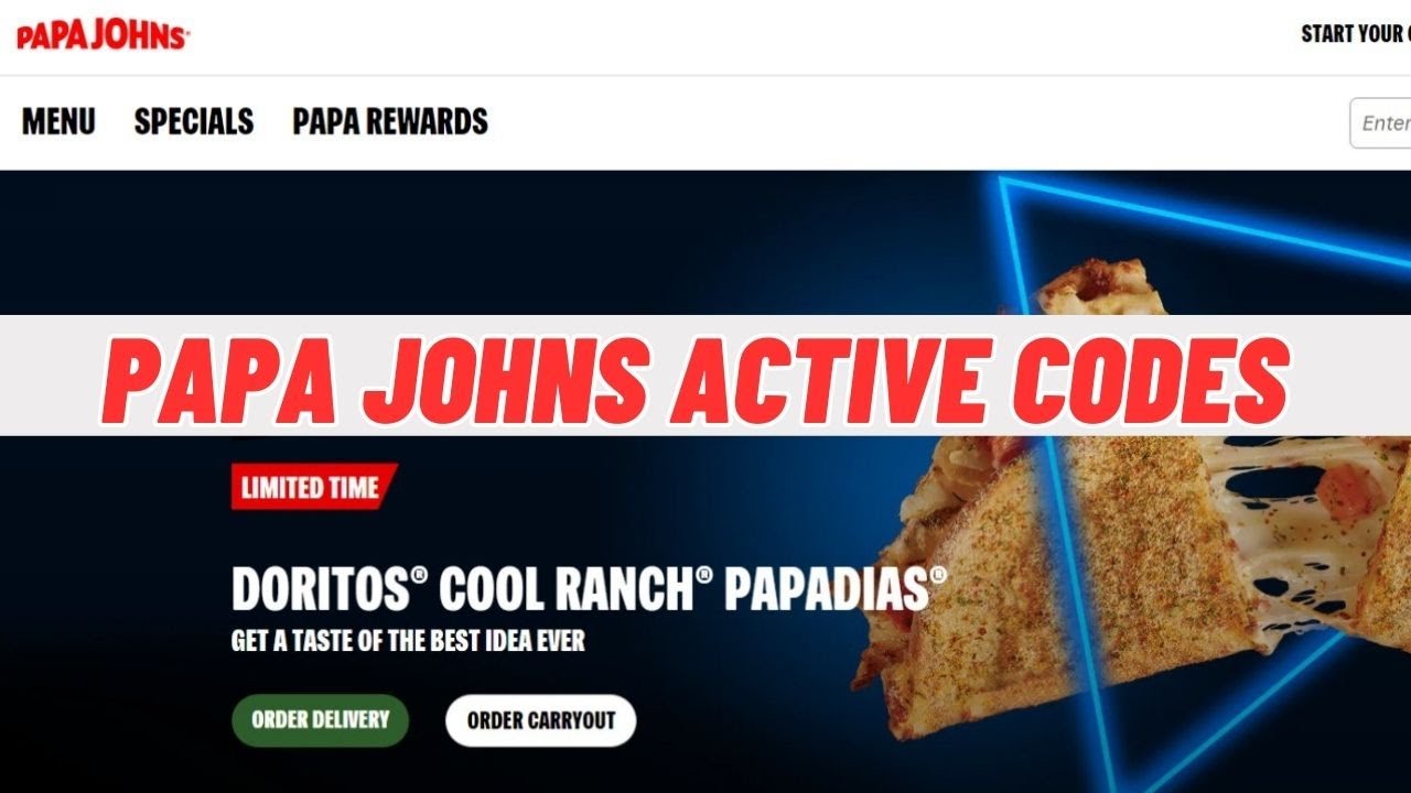 Papa Johns Promo Code 2023 | Papa Johns $10 Promo Code | Papa Johns Papa Bowls