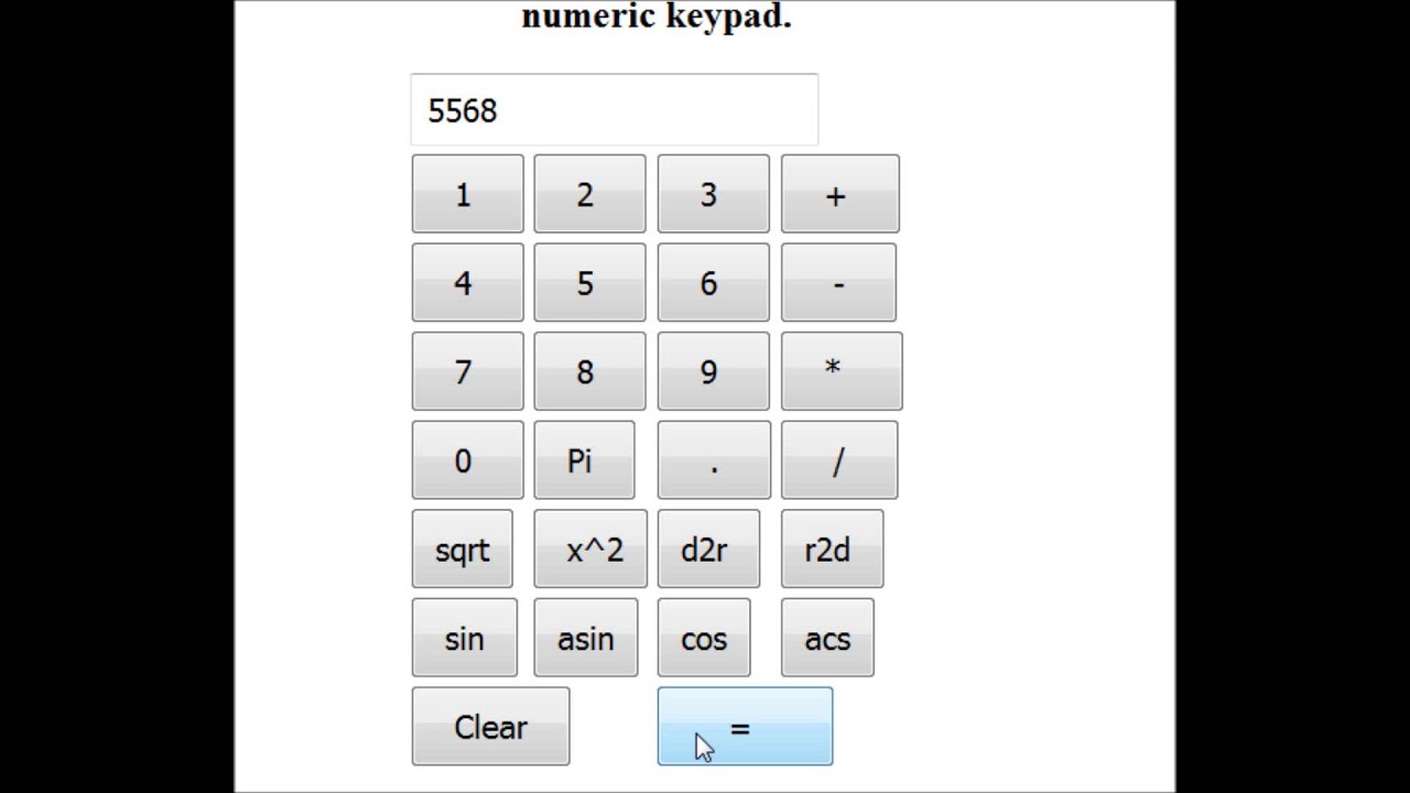 Calculadora en línea gratis