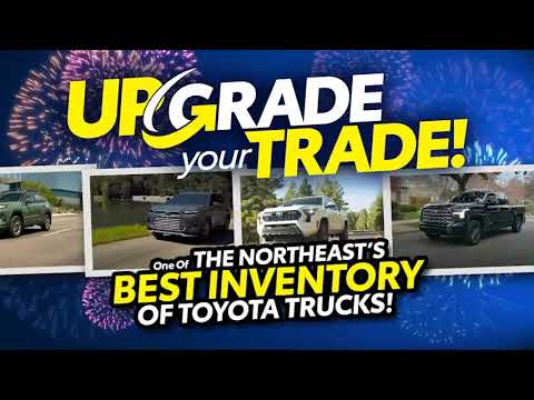 Trade up this month at Smithtown Toyota!