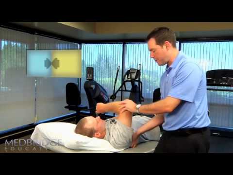 Internal Rotation Deficit (GIRD): Shoulder Stretching Video - Lenny Macrina | MedBridge
