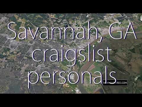 Craigslist Personals Savannah, GA