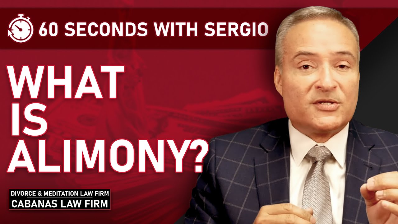 What is Alimony (AKA Spousal Maintenance / Spousal Support)?
