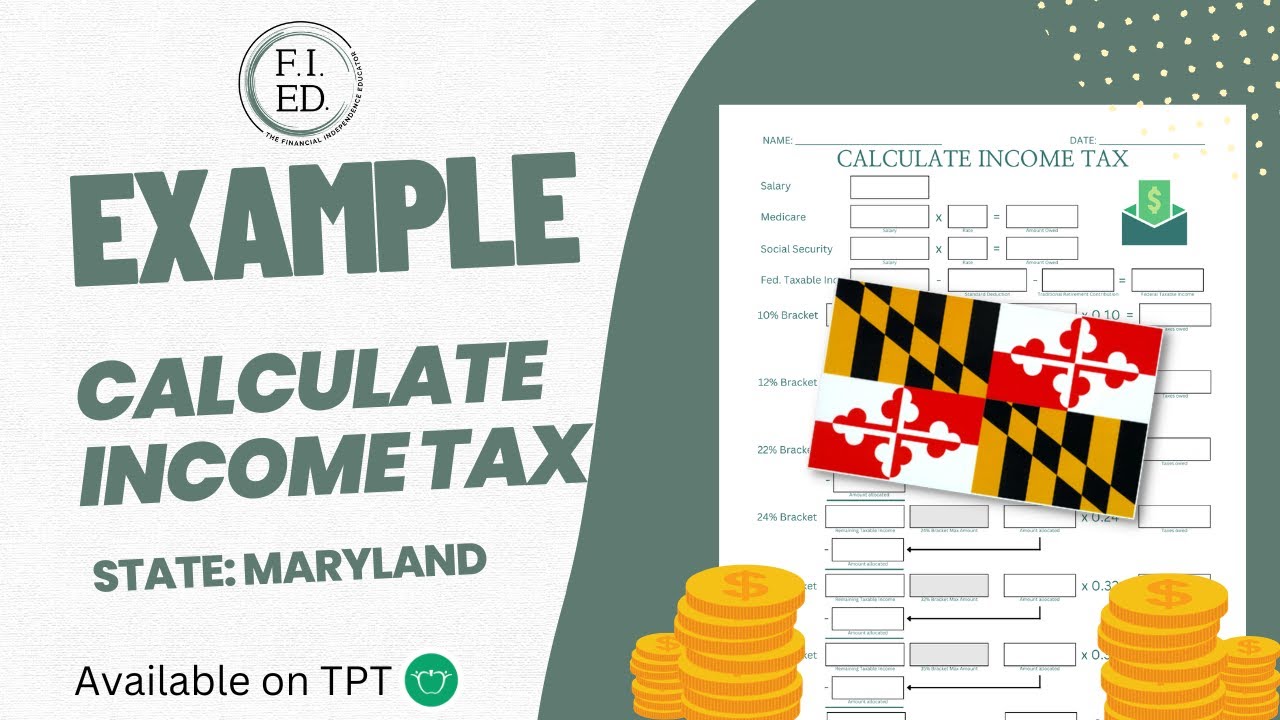 Maryland State Tax Walkthrough