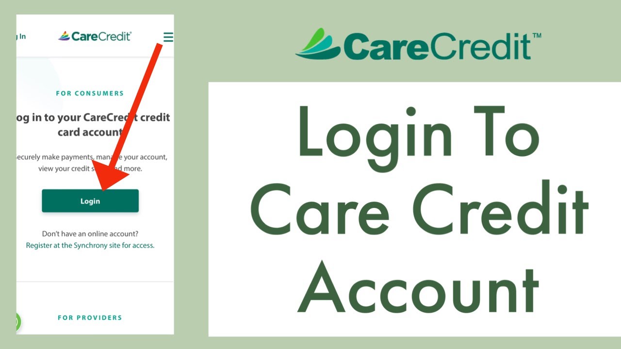 Care Credit Login: How to Sign in Care Credit Card Online (2023) | carecredit.com login