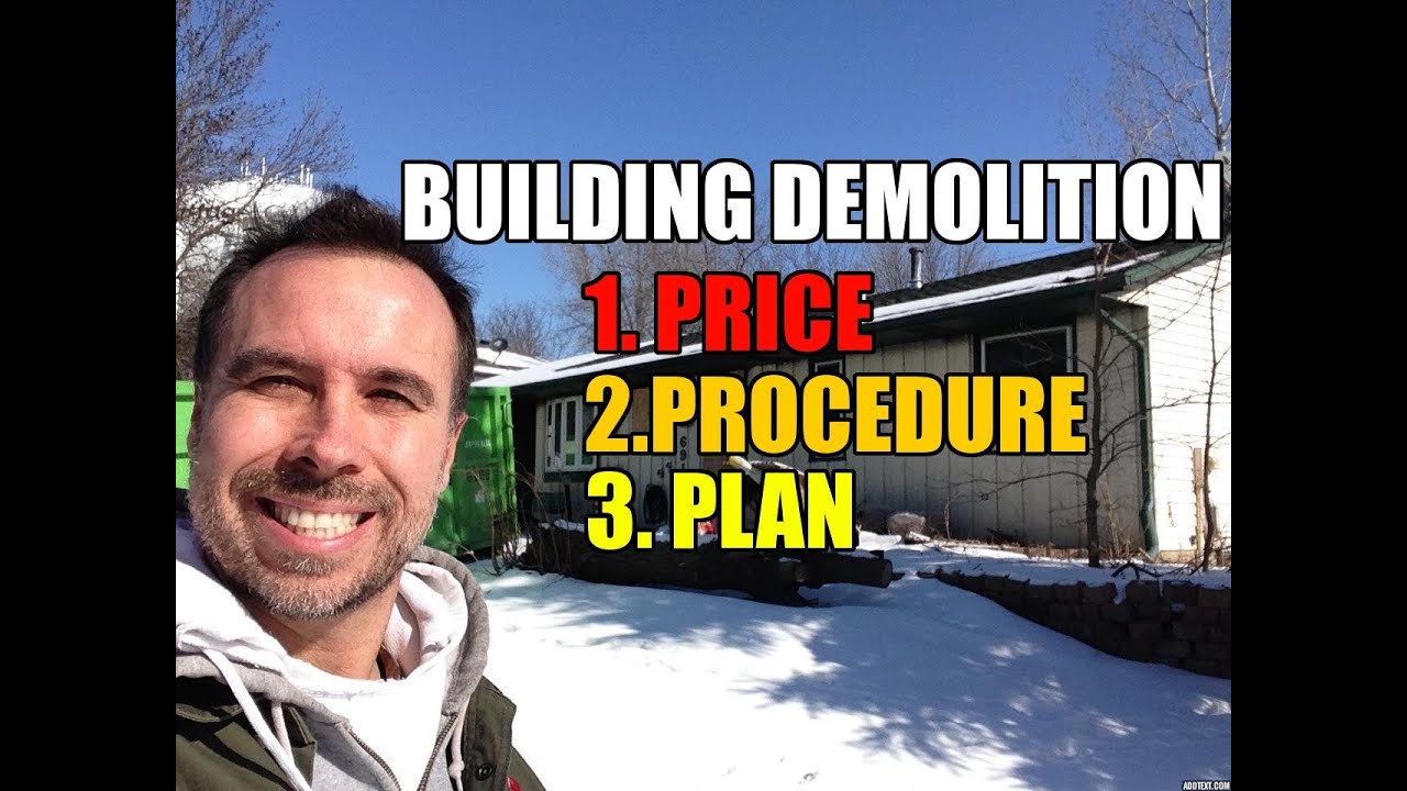 How to Demolish Buildings - Price, Procedure and Plan