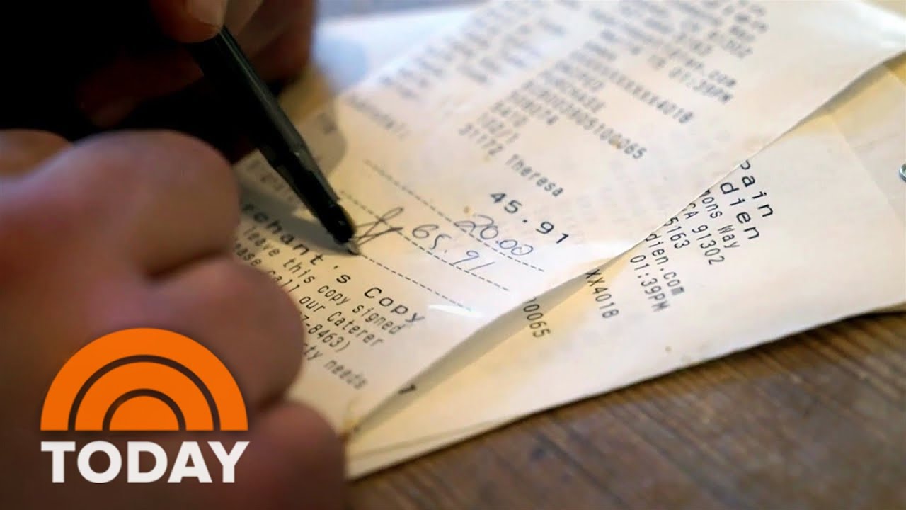 What are the unexplained service fees on restaurant bills for?