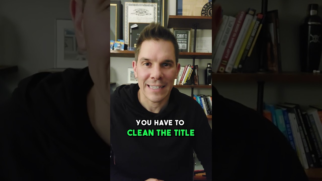 What does it mean to have a clean title?