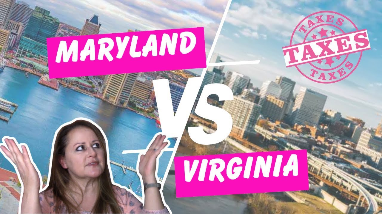 MD vs VA | Maryland vs Virginia Taxes EXPLAINED!
