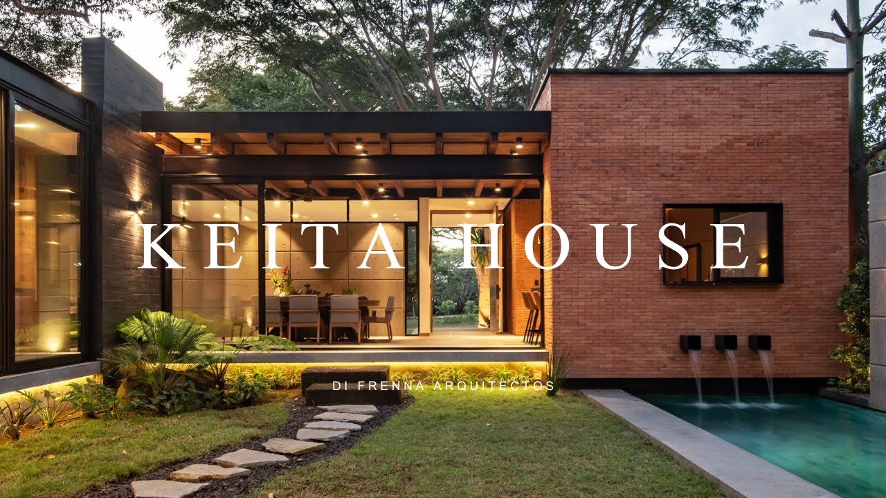 Contemporary Single-Family Home Design Permeated by Either Vegetation, Wind And Natural Light