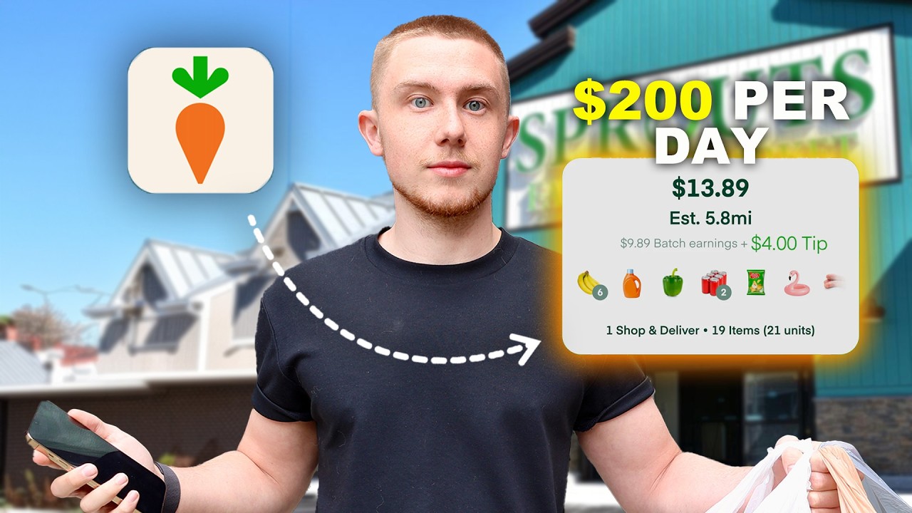 Beginners Guide to Being an Instacart Shopper (Make $200/day)