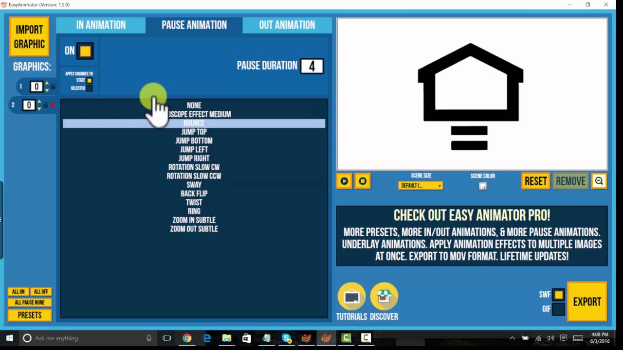 How To Animate The Equal Housing Opportunity Logo | Easy Animator Demo