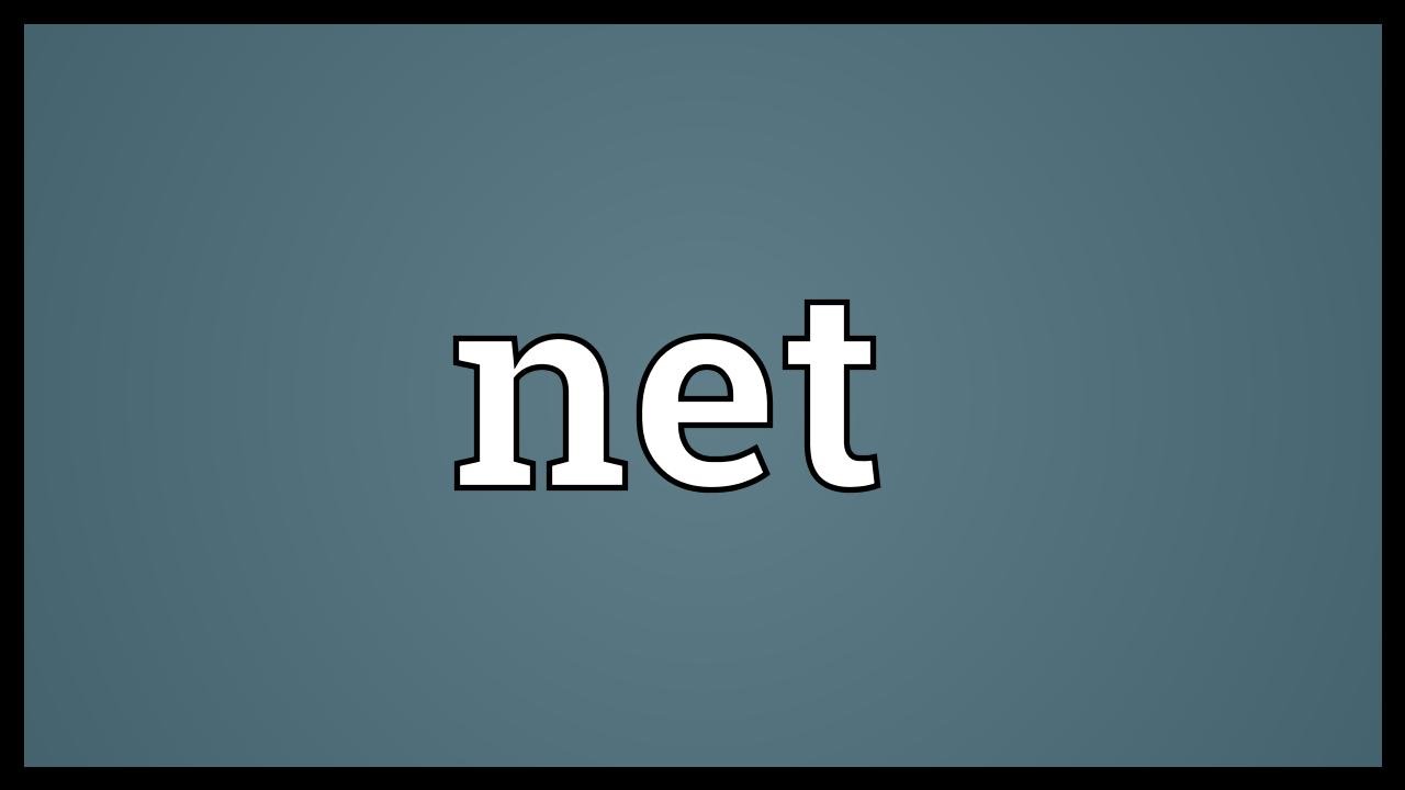 Net Meaning