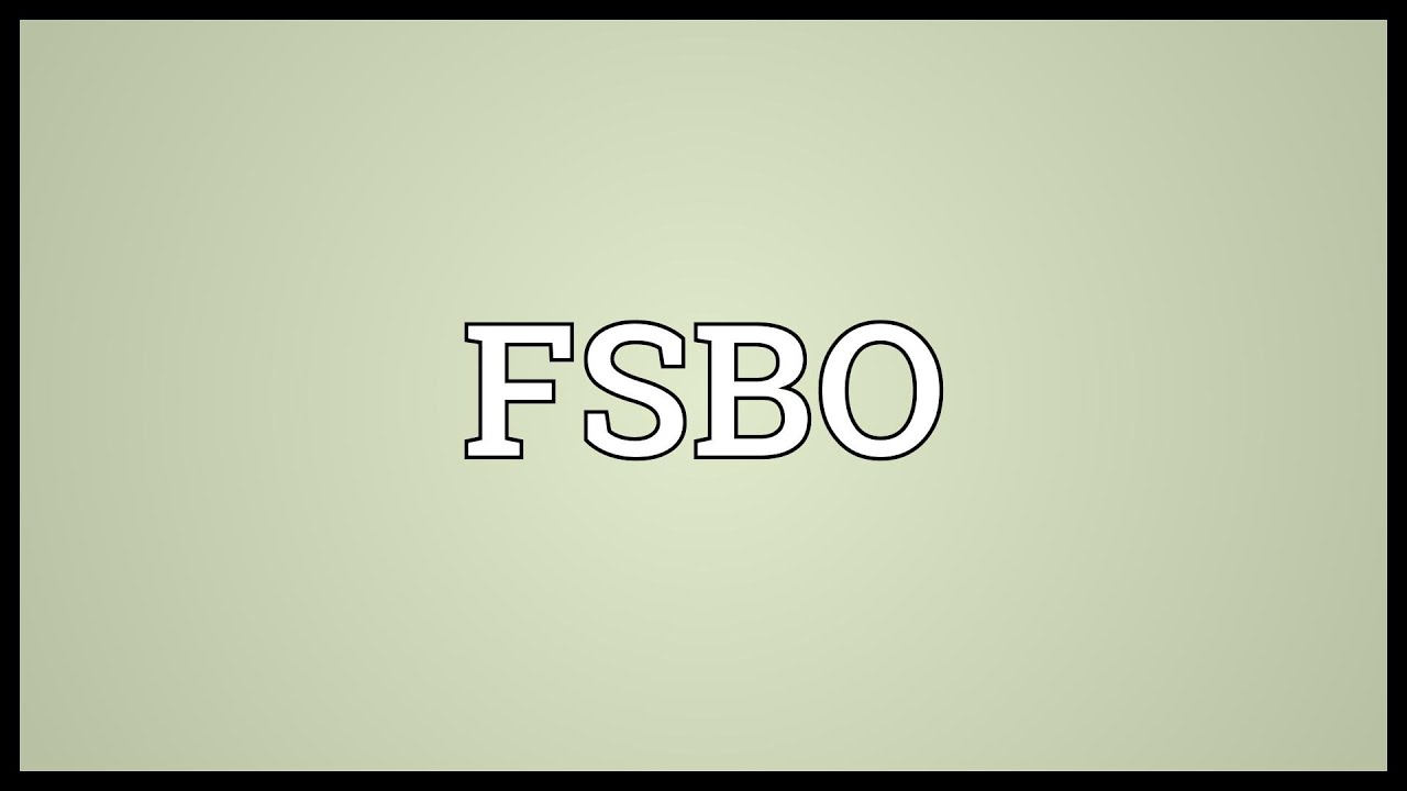 FSBO Meaning
