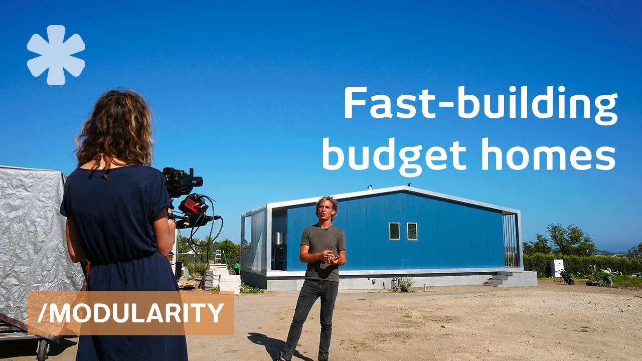 This home goes up like a Coachella modular build: fast/cheap