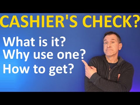 What is a CASHIER'S CHECK? ( Cashier's Check vs. Personal Check)