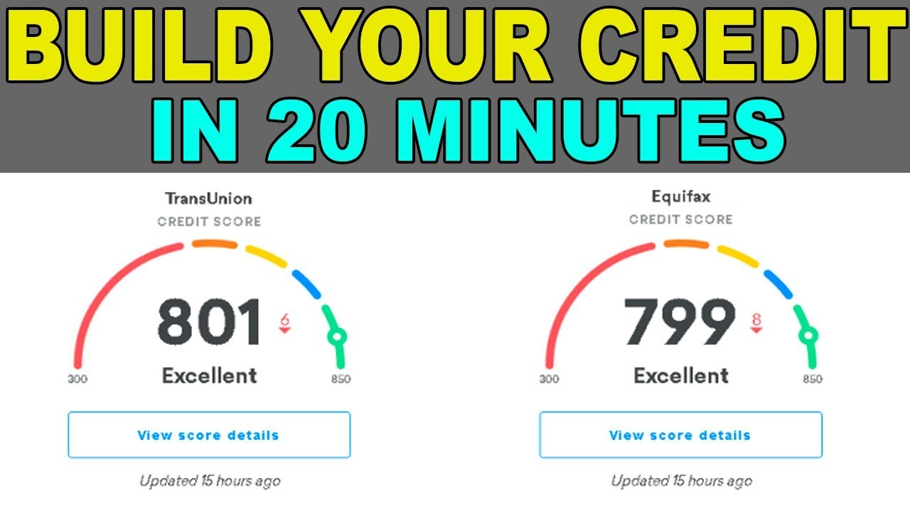 The BEST way to begin building your Credit Score for FREE (For Beginners)